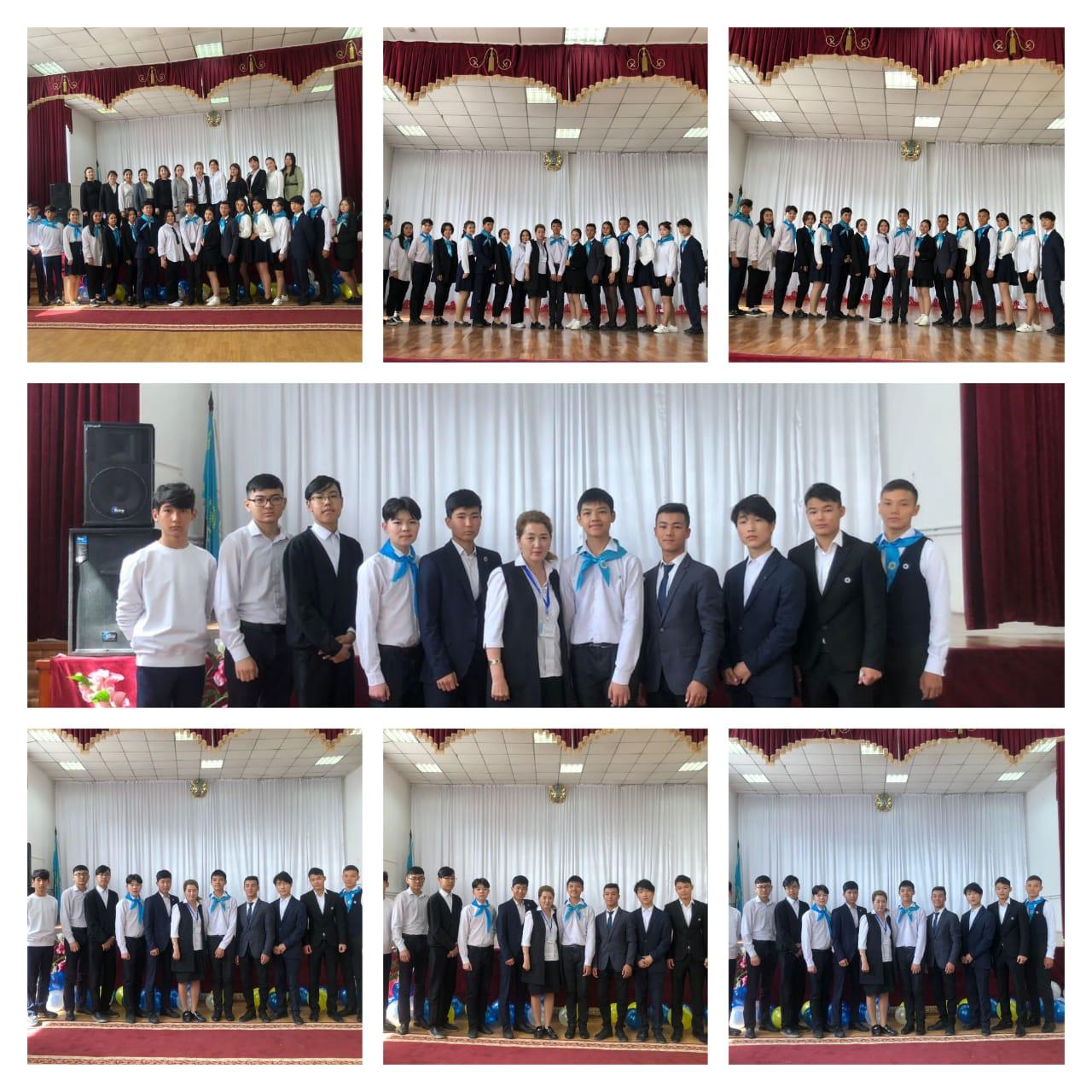 Мектебіміздің ұланбасы Қалиакпар Мирас №1 оқушылар үйінде «Жас Ұлан мен Жас Қыран» ұйымының ұланбасыларымен «Ұланбасы жиыны» тақырыбында жианлыс өткізді.