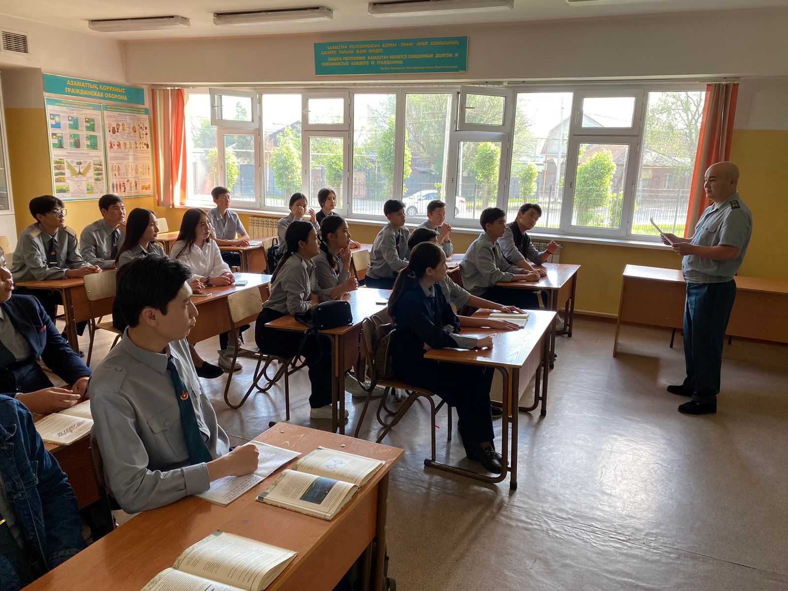 Табиғи апараттар ауданындағы тұрғындар әрекеті